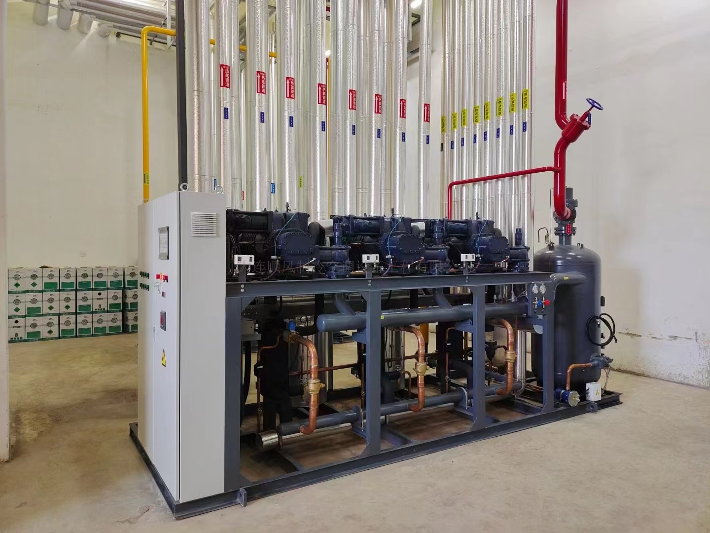 大(dà)連安欣海(hǎi)味食品制(zhì)冷(lěng)項目